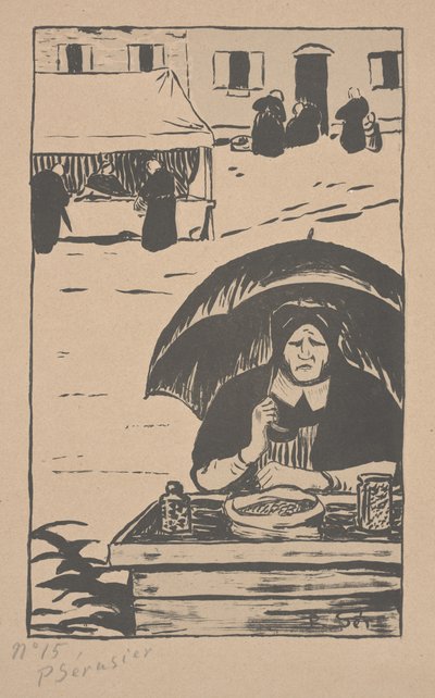Godissäljaren med ett paraply av Paul Sérusier