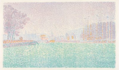 I Flushing av Paul Signac