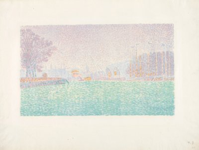 På Flushing av Paul Signac