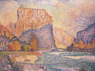 Castellane, 1902. av Paul Signac