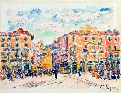 Stadstorget, c1925. av Paul Signac