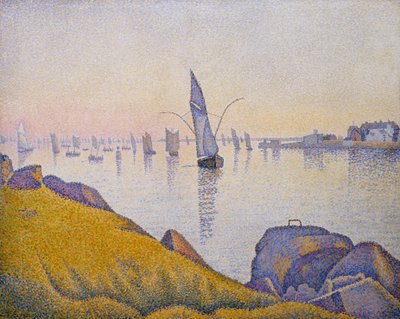 Evening Calm, Concarneau, Opus 220 (Allegro Maestoso) av Paul Signac