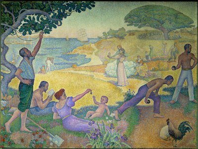 I harmonins tid. Guldåldern är inte i det förflutna, den är i framtiden, 1896. av Paul Signac