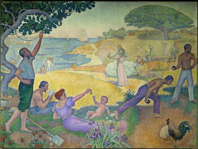 I harmonins tidevarv (målning på duk) av Paul Signac