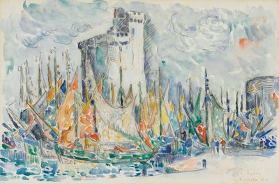La Rochelle, 1911 av Paul Signac