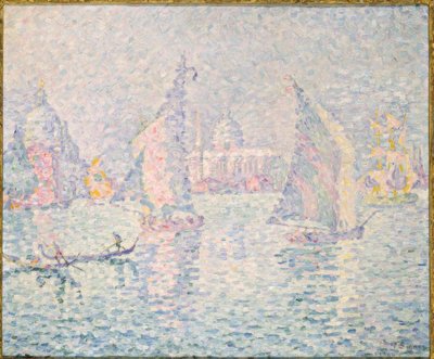 La brume verte, Venise av Paul Signac