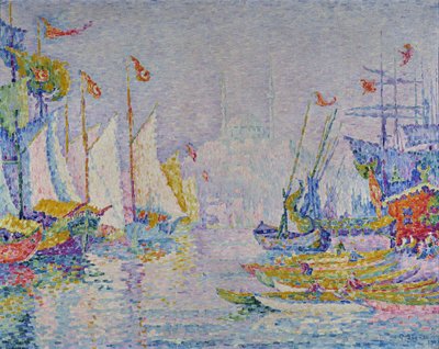Gyllene hornet, morgon av Paul Signac
