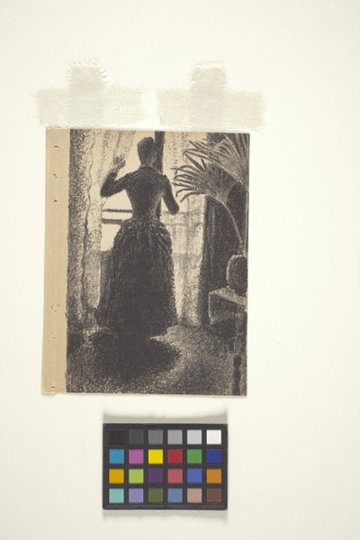 The Parisian Sunday, From Revue Independent (Luxury Edition) (litografi) av Paul Signac