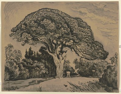 Le Pin Bertaud av Paul Signac