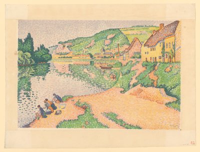 Les Andelys av Paul Signac