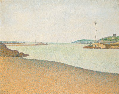 Beacons, Saint-Briac, 1890 av Paul Signac