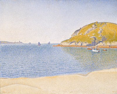 Port of Saint-Cast av Paul Signac