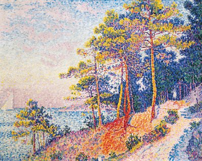 St Tropez, tullens väg, av Paul Signac av Paul Signac
