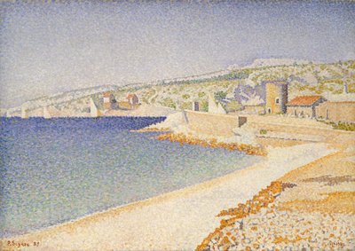 Kajen vid Cassis, Opus 198 av Paul Signac