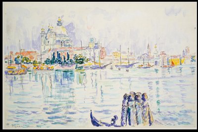 Venedig, Canal Grande av Paul Signac