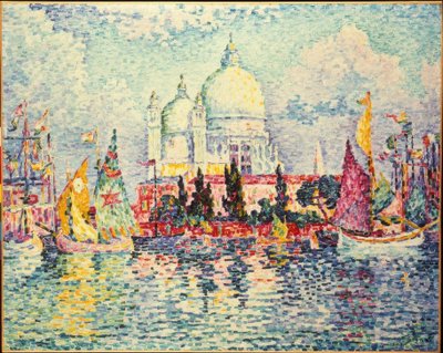 Venedig - La Salute av Paul Signac