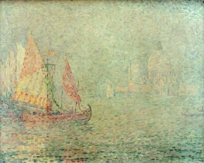 Venedig, dimma av Paul Signac