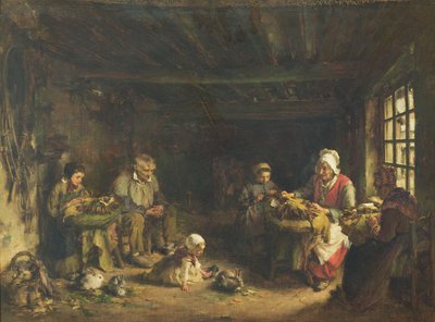 Spetsmakare i Asnieres-sur-Oise av Paul Soyer