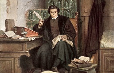 Martin Luther, maj 1521 till mars 1522 av Friedrich Paul Thumann