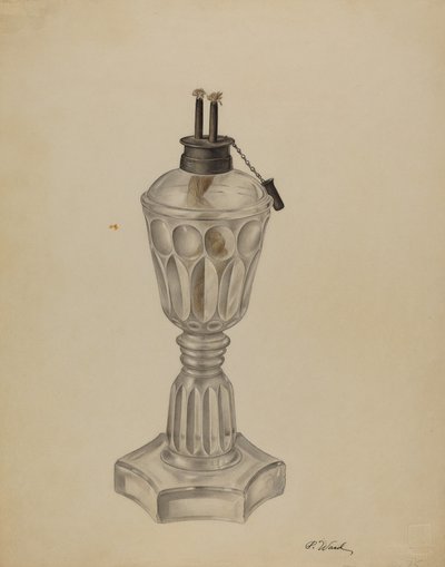 Kamfenlampa av Paul Ward