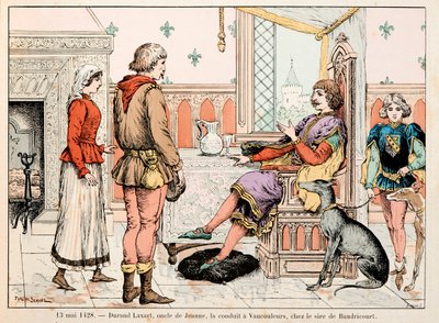 Illustration hämtad från boken "" Jeanne d