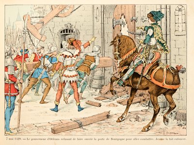 Illustration hämtad från boken "" Jeanne d