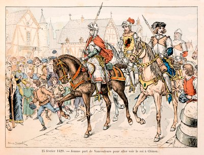 Illustration hämtad från boken "" Jeanne d