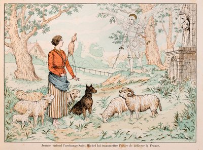 Illustration hämtad från boken "" Jeanne d
