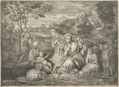 Moses i rusningskorgen Catherines mystiska äktenskap av Paul van Somer (II)