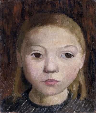 En flickas huvud av Paula Modersohn-Becker