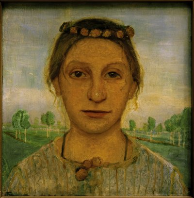 Porträtt av syster Herma av Paula Modersohn Becker