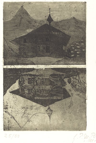 Chalet av Paula Modersohn Becker