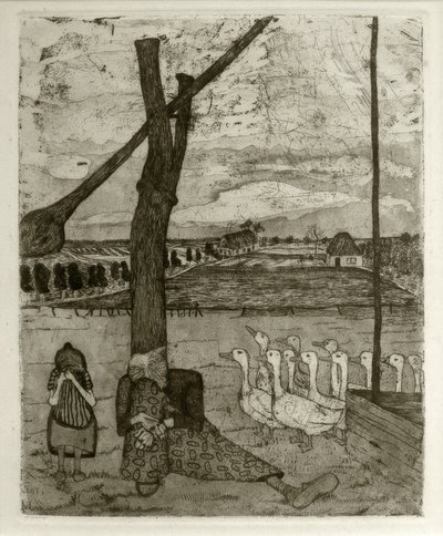 Sagan om den förlorade gåsen av Paula Modersohn Becker