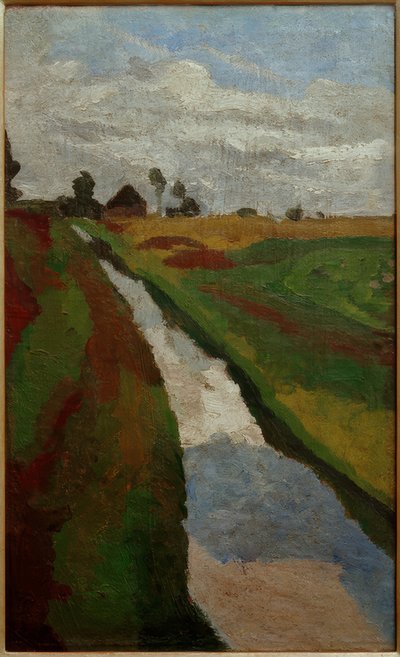 Moorkanal av Paula Modersohn Becker