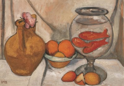 Stilleben med fiskskål. 1906 av Paula Modersohn Becker
