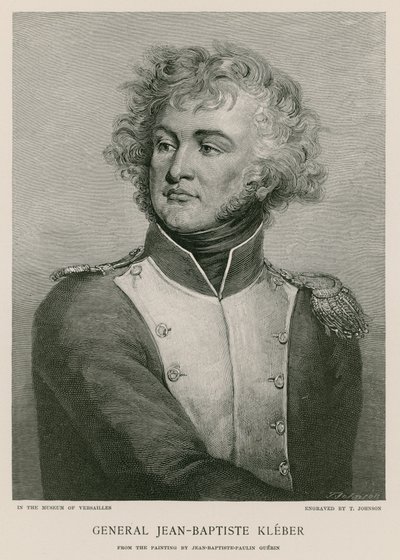 General Jean Baptiste Kleber av Paulin Jean Baptiste Guerin