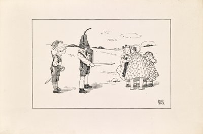 Barn, soldater som leker av Pauline Ebner