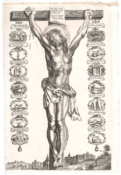 Kristus på korset av Paulus Pontius