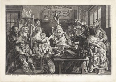 The King Drinks (Epiphany) av Paulus Pontius
