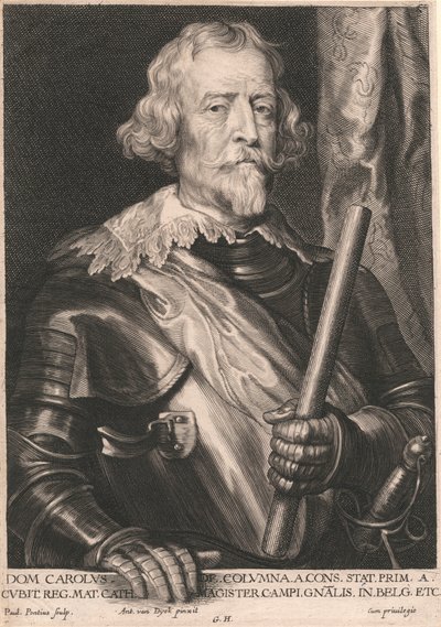 Dom Carolus av. Kolumn. a. Nackdelar. Statistik. Kusin. Cubit Reg Mat. Cath. Magister Campi..Gnalis. i Belgien. Etc. av Paulus Pontius