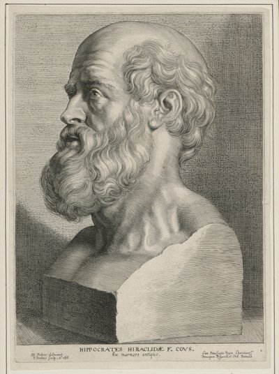 Hippokrates av Paulus Pontius
