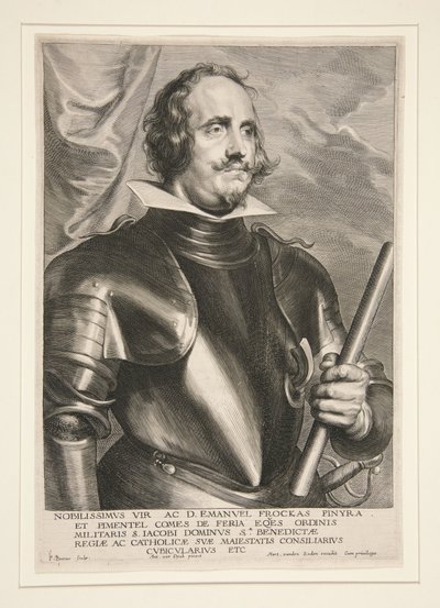 Manuel Frockas Perera y Pimentel, greve av Feria (1576-1646) av Paulus Pontius