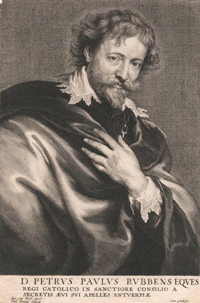 Petrus Paulus Rubbens av Paulus Pontius
