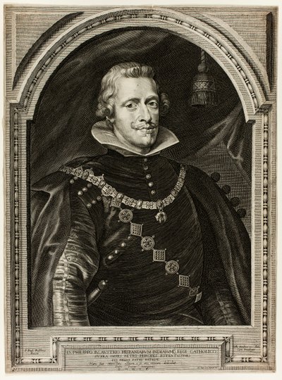 Filip IV, kung av Spanien av Paulus Pontius