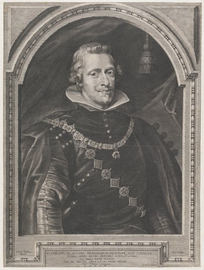 Porträtt av Filip IV, 1630, 1630. av Paulus Pontius