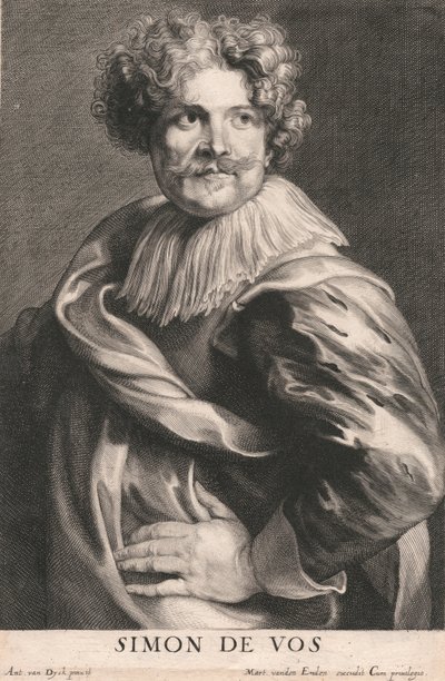 Simon de Vos av Paulus Pontius