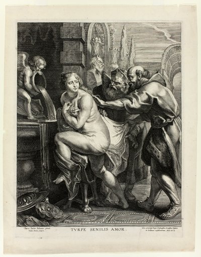 Susanna och de äldste av Paulus Pontius