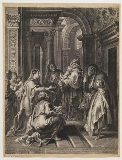 Presentationen i templet av Paulus Pontius