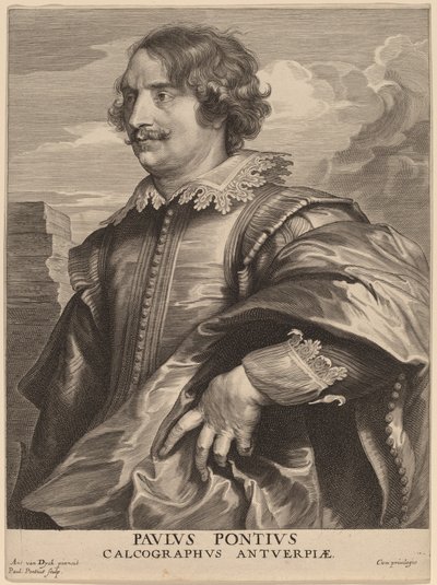 Paulus Pontius av Paulus Pontius after Sir Anthony van Dyck