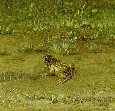 Padda, detalj av en landsman med sin flock, 1648 (se 242089) av Paulus Potter